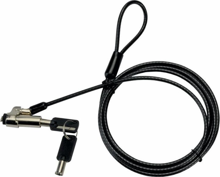 Produktbild MCL Nano 6mm lock cable with key - 1.8m