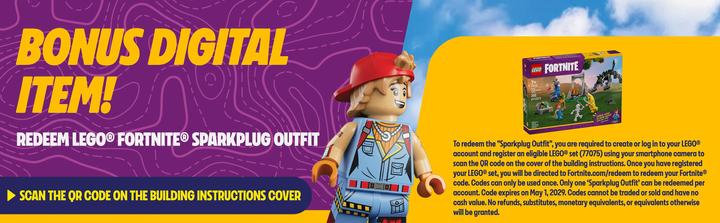Produktbild LEGO Das Lager von Schali und der Zündkerzenkünstlerin (77075, LEGO Fortnite)