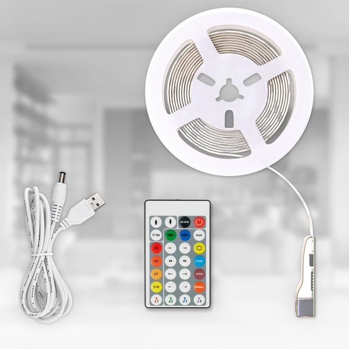 B.K.Licht Magic RGB LED strip (RGB, 500 cm, Indoor)