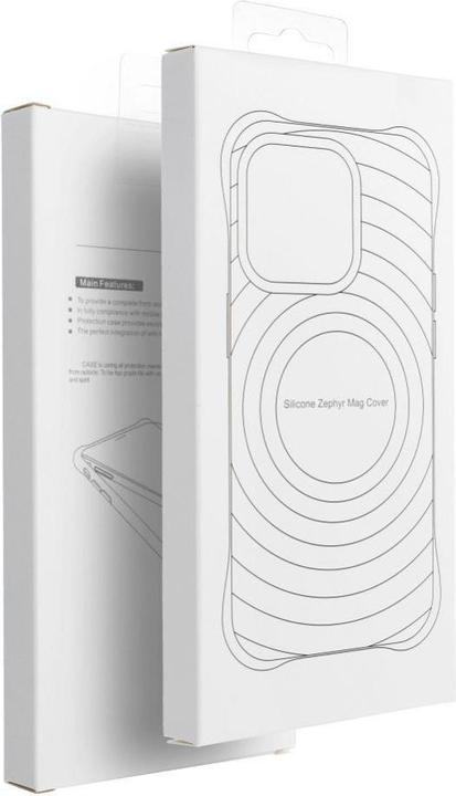 Produktbild OEM Back panel cover Silicone Zephyr Mag Cover compatible with MagSafe do IPHONE 13 lilac (Apple iPhone 13)