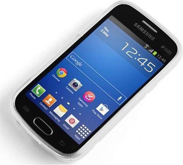 Image du produit Cadorabo Housse TPU S-Line pour Samsung Galaxy TREND LITE (Samsung Galaxy Trend Lite)