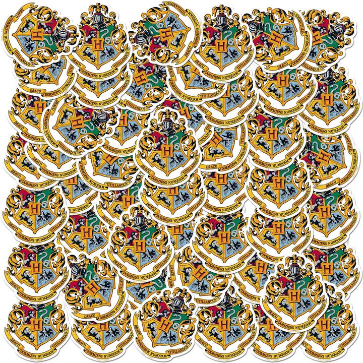 Immagine prodotto Deluxe Stemma di Hogwarts Adesivi Misura Confezione 50
