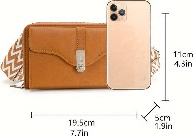 Actual product image Only-Bags.Store Classic minimalist shoulder bag, trendy shoulder bag with geometric pattern and