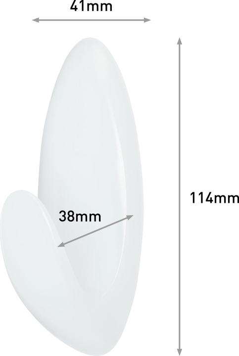 Actual product image Command Bath Towel Hook L