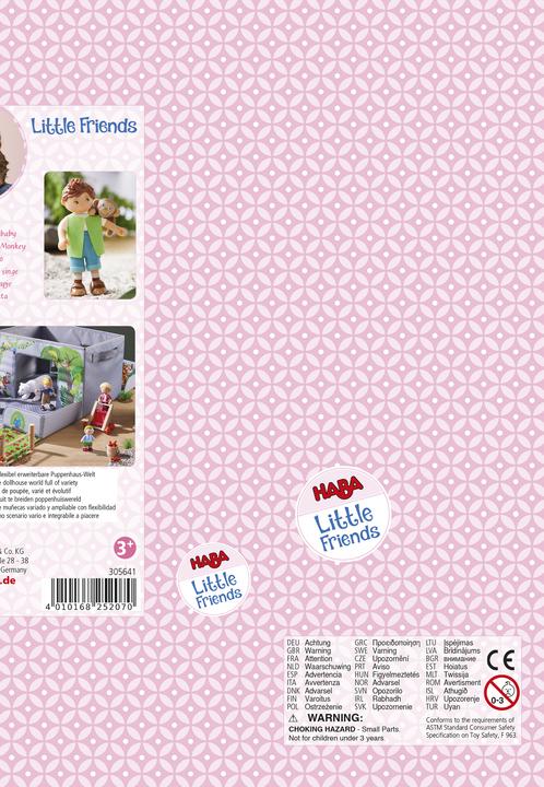 Produktbild Haba Little Friends – Julius und Affenbaby