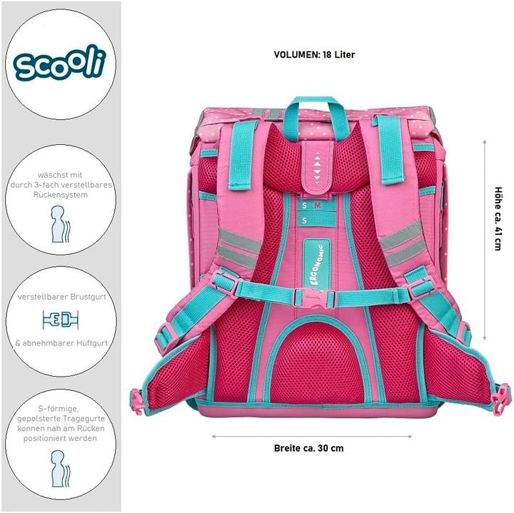 Actual product image Familando Scooli Flex MAX Schulranzen-Set (18 l)