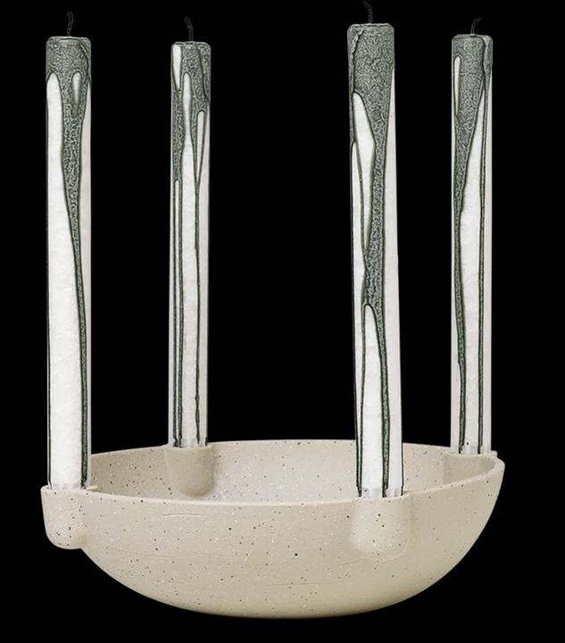 Image du produit Ferm Living Bougeoir en forme de bol (Ø 27 x 7 cm)