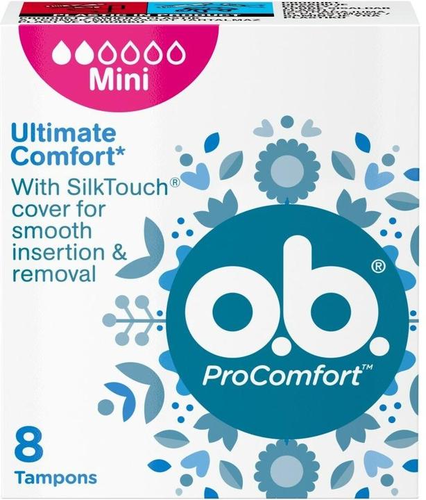 Produktbild o.b. ProComfort Mini - Tampons 8.0ks (8 x, Mini)
