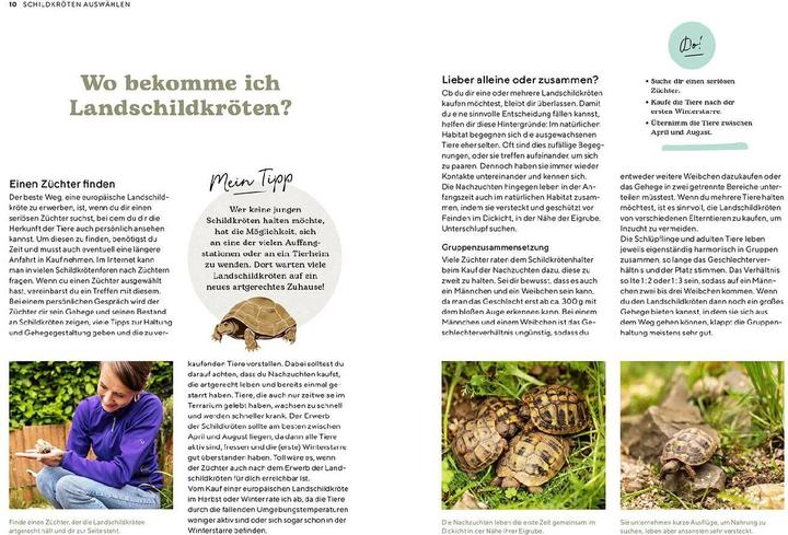 Produktbild Kosmos Landschildkröten (Deutsch, Svenja Wilms, 2024)