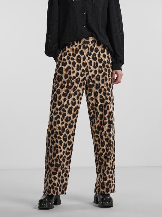 Image du produit Pieces Pantalon imprimé léopard (S)
