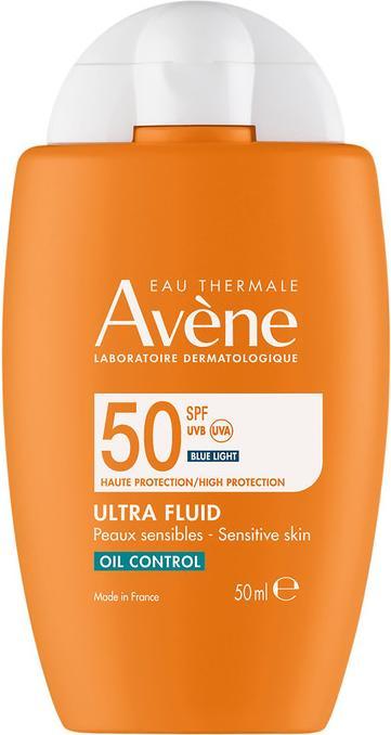 Actual product image Avène Ultra-Fluid Oil Control (Sun cream face, SPF 50, 50 ml)
