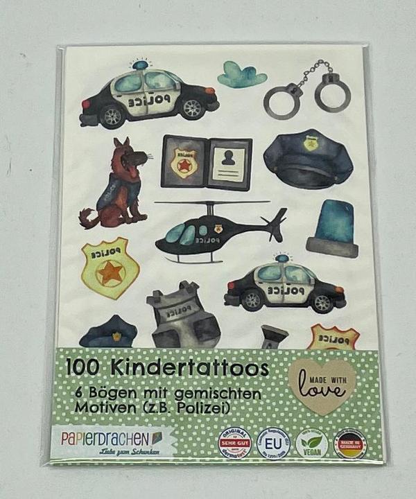 Image du produit Papierdrachen Tatouages pour enfants