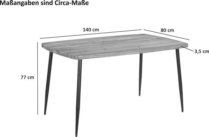 Produktbild SAM Irene (140 x 80 x 77 cm)