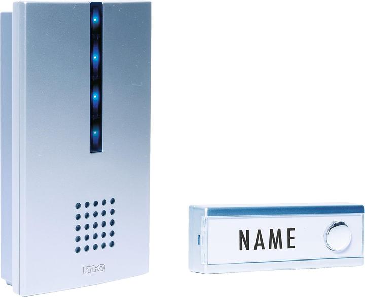 Modern-Electronics ME Suoneria senza fili FG-6.2, con indicatore ottico della campana