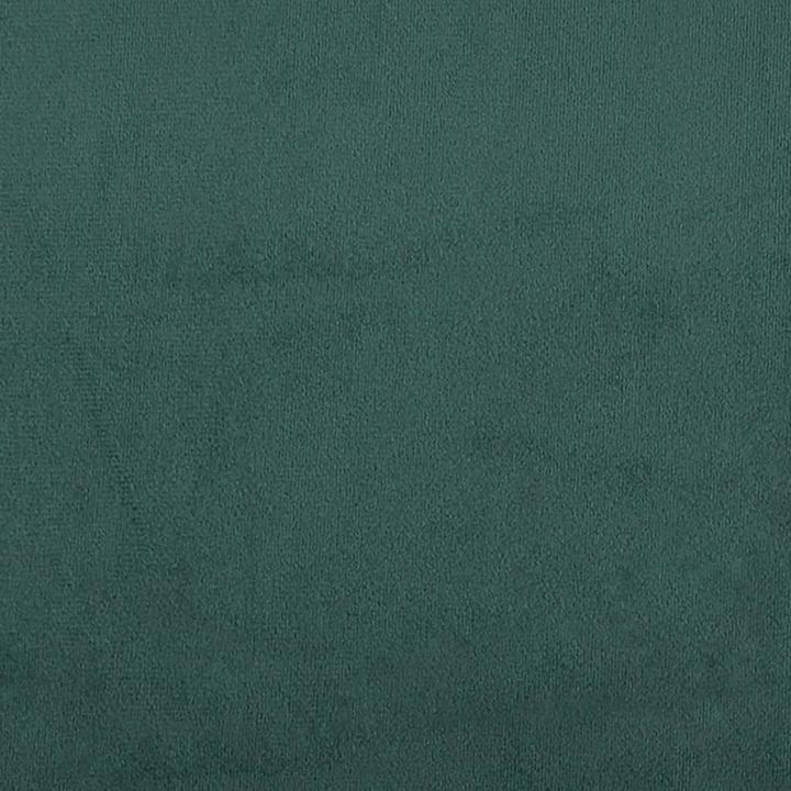 Actual product image VidaXL Sofa bed 2 seater with footstool Sofa bed daybed dark green velvet (Sofa bed)