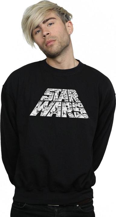 Produktbild Star Wars The Rise Of Skywalker Trooper Filled Logo Sweatshirt (XL)