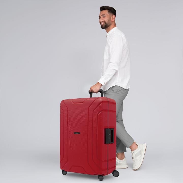 Immagine prodotto Redolz Essentials 15 Carrello a 4 ruote da 75 cm con fissaggio a tre punti (100 l, XL (da 115l))