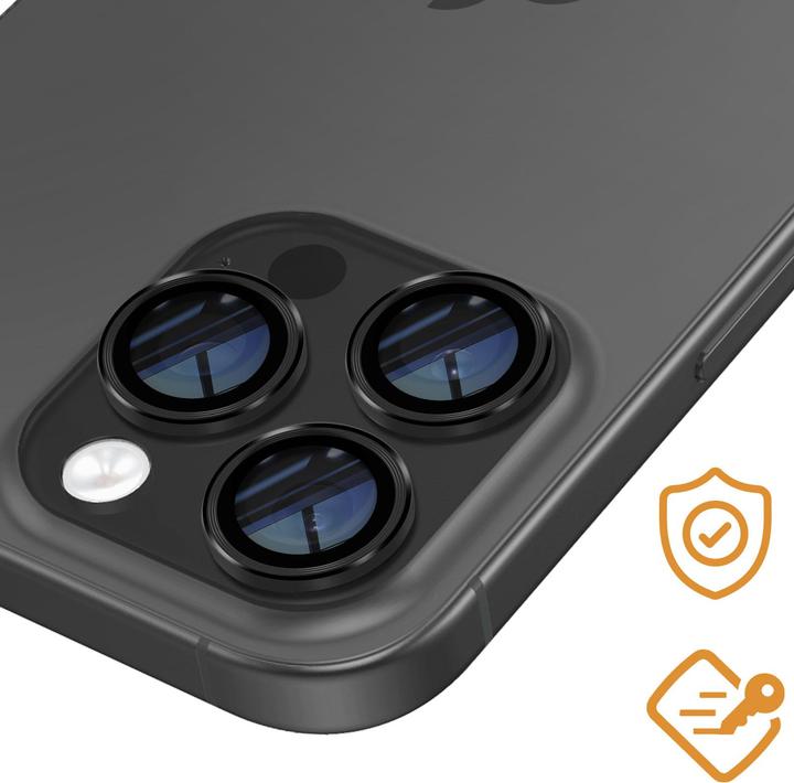 Actual product image Avizar CamGuard Pro protector (2 Piece, Apple iPhone 16 Pro)