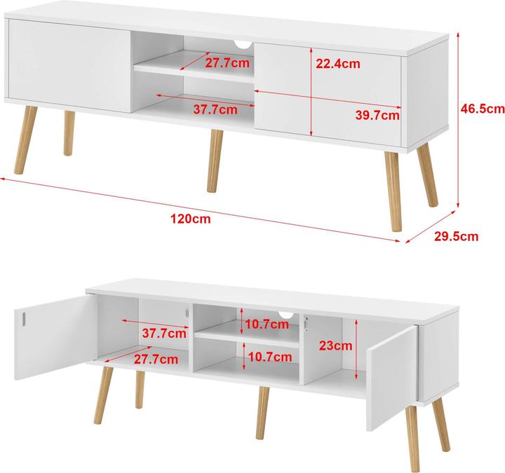 Produktbild En.Casa Eskilstuna (120 x 29.5 x 46.5 cm)