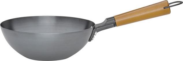 Produktbild Spring Wokpfanne Canton ø 20x7 cm (20 cm, Wok Pfanne, Carbonstahl)