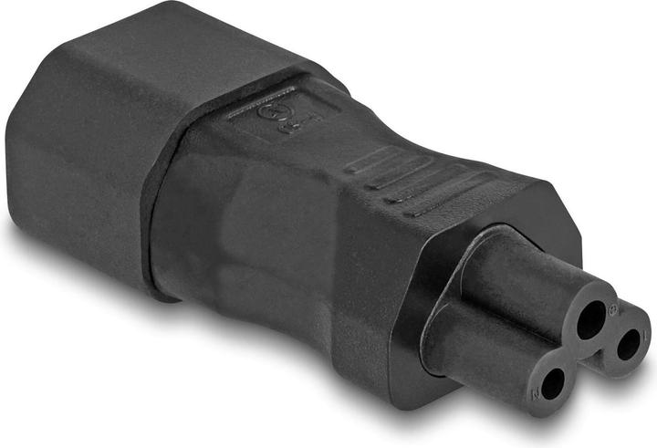 Produktbild Delock Netzadapter IEC 60320 - C14 auf C5, Stecker / Buchse, 2,5 A, gerade (C14)