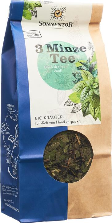 Actual product image Sonnentor 3-Mint Tea open BIO Btl 50 g (50 g)