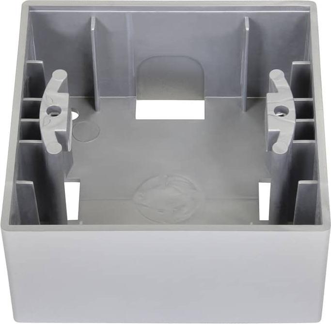 Actual product image Gunsan Visage 1-fold frame surface-mounted housing silver