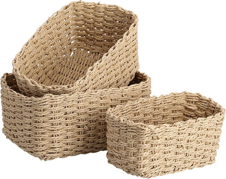 Zeller Present Set di cesti portaoggetti