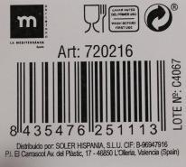 Nährwerte und Zutaten La Mer weisse Dreifachschale 29,3x9,5x3,3cm yummy md