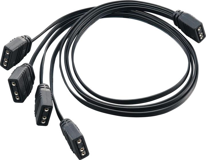 Produktbild Silverstone ARGB 4-Fach Splitterkabel