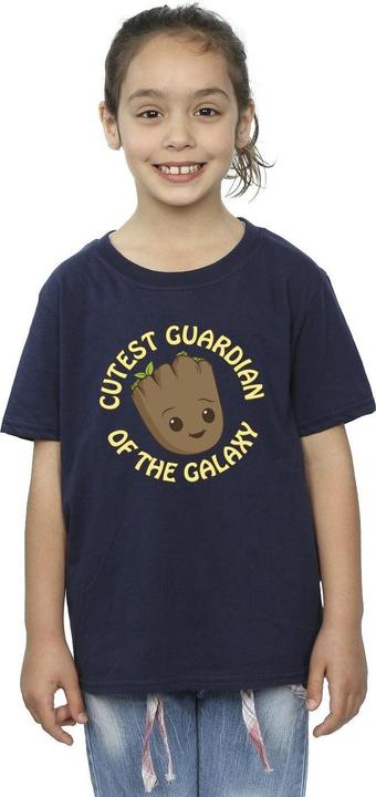 Image du produit - T-shirt AM GROOT CUTEST GUARDIAN - Fille (152, 158)