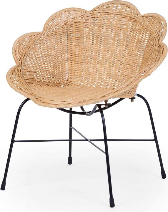 Childhome Blumenstuhl aus Rattan (Kinderstuhl)