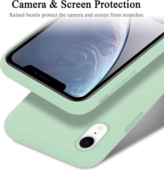 Immagine prodotto Cadorabo Copertura della cassa del silicone liquido TPU (Apple iPhone XR)