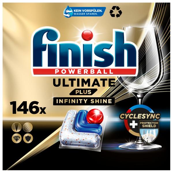 Immagine prodotto Finish Ultimate Plus Infinity Shine (Compresse, 146 x)