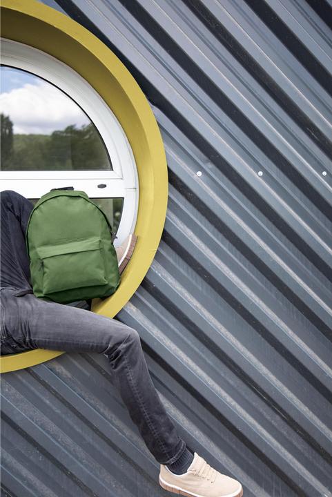 Produktbild Kimood Recycelter lässiger Rucksack mit Fronttasche