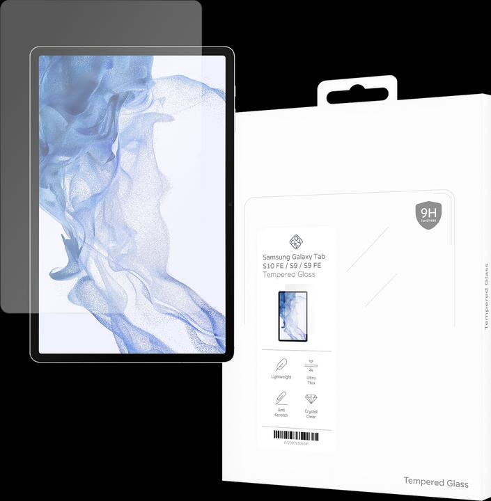 Cazy Schutzglass Kompatibel mit Samsung Galaxy Tab S9 / S9 FE - Displayschutz Tempered Glass - (1 Stück, Galaxy Tab S9 FE)