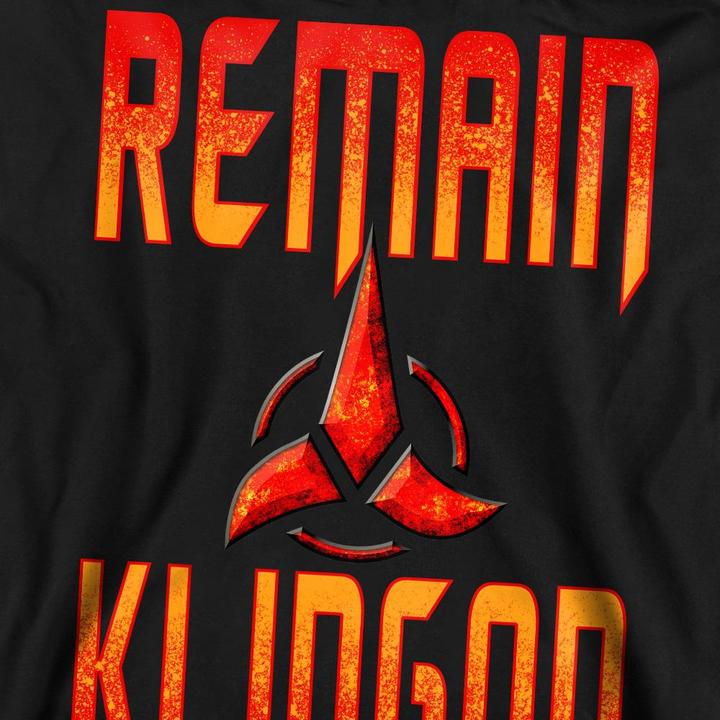 Immagine prodotto Universal Textiles Remain Klingon Felpa Adulto Unisex (XXL)