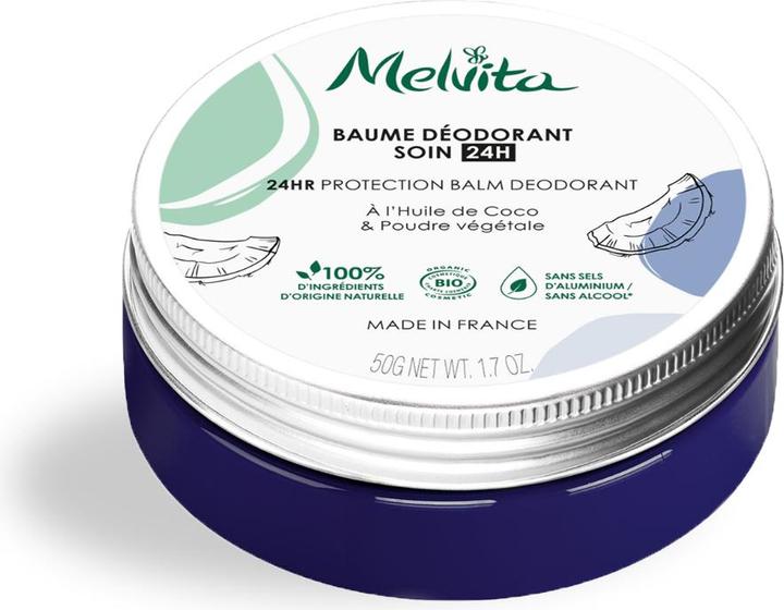 Image du produit Melvita Corps Baume Déodorant Soin 24H 50 g (Crème)
