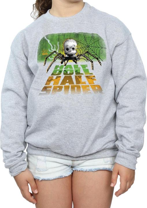 Actual product image Disney Girls Toy Story Half Doll Half Spider Sweatshirt (128)