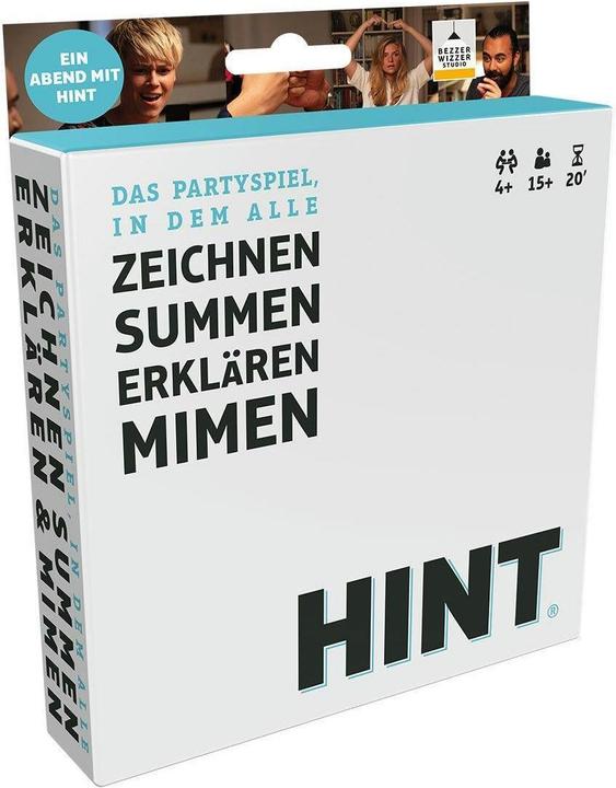 Immagine prodotto Asmodée HINT Pocket, gioco di carte, da 4 giocatori, da 15 anni (edizione DE) (Tedesco)