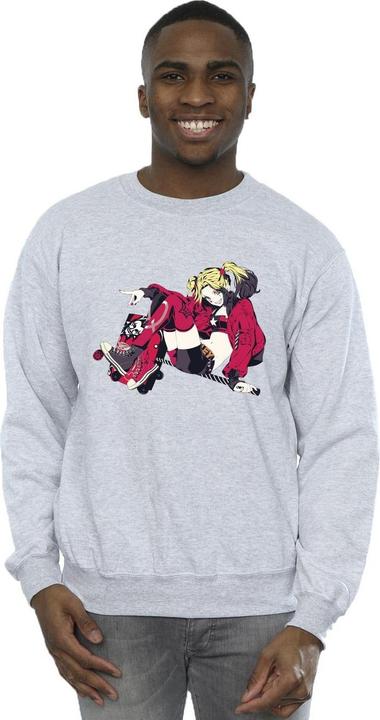 Produktbild Harley Quinn Rollerskates Baumwolle Sweatshirt (L)