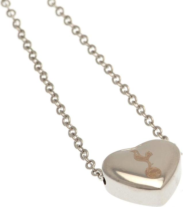 Image du produit Tottenham Hotspur FC CoeurCollier et pendentif en acier inoxydable (Matériau 100% synthétique)