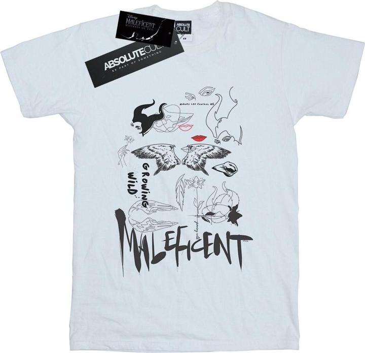 Produktbild Disney Maleficent Mistress Of Evil Growing Wild Collage TShirt (M)