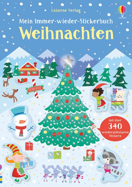 Mein Immer wieder Stickerbuch: Weihnachten (Allemand, Kirsteen Robson, 2019)
