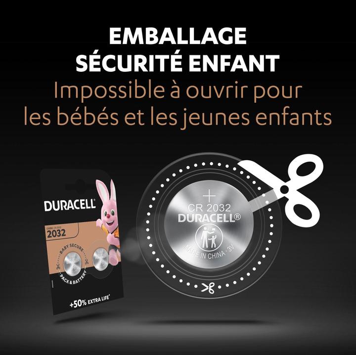 Actual product image Duracell Lithium Button Cells (2 pcs., CR2032, 230 mAh)