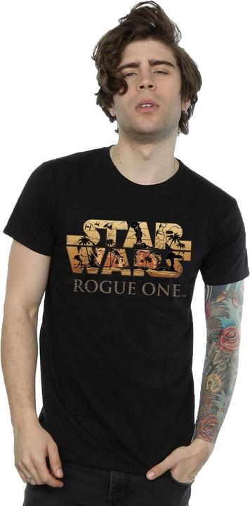 Produktbild Star Wars Rogue One Logo Scene TShirt (M)