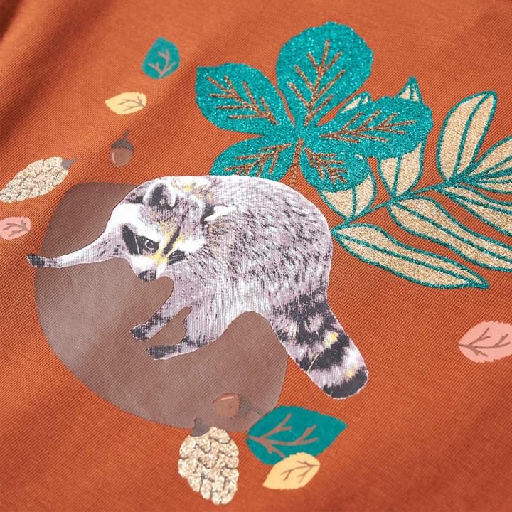 Produktbild VidaXL Kinder-Langarmshirt Cognac 104,Material: 95 % Baumwolle. 5 (104)