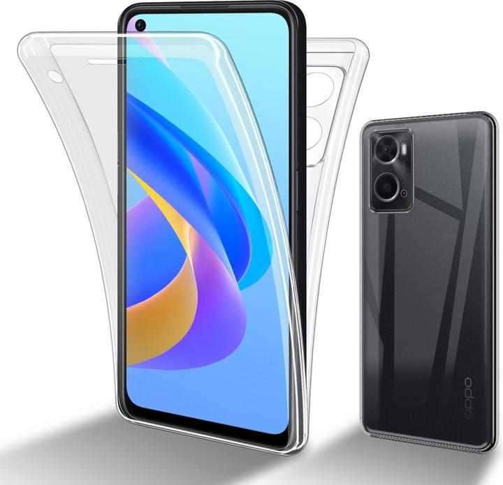 Actual product image Cadorabo TPU 360 Degree Case Cover for Oppo A36 / A76 (Oppo A36, Oppo A76)