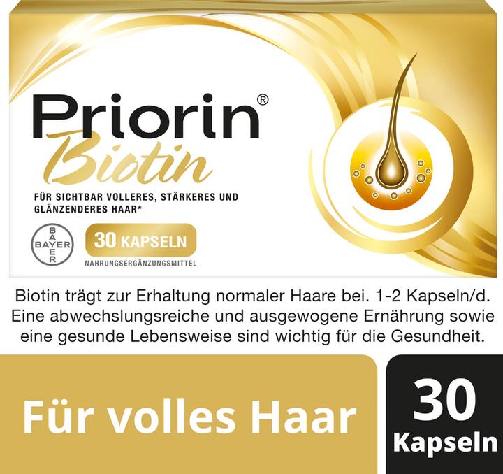 Produktbild Priorin Biotin (30 Stück, Kapseln, 48 g)