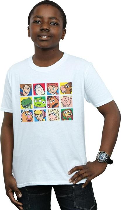 Actual product image Disney Boys Toy Story Character Squares T-Shirt (140, 146)